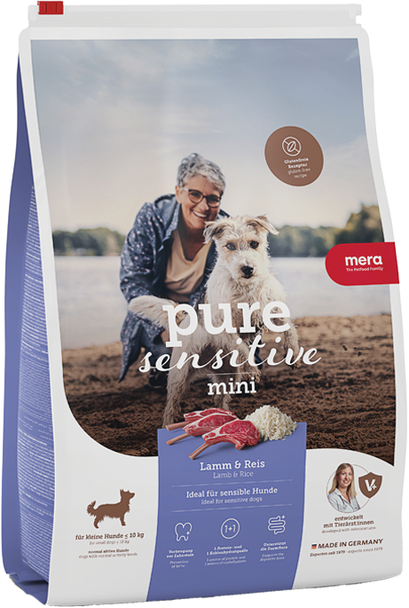 Mera Pure Sensitive Mini Irk Kuzu Pirinç 4KG
