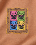Aplikeli Evcil Hayvan Hoodie - BEJ