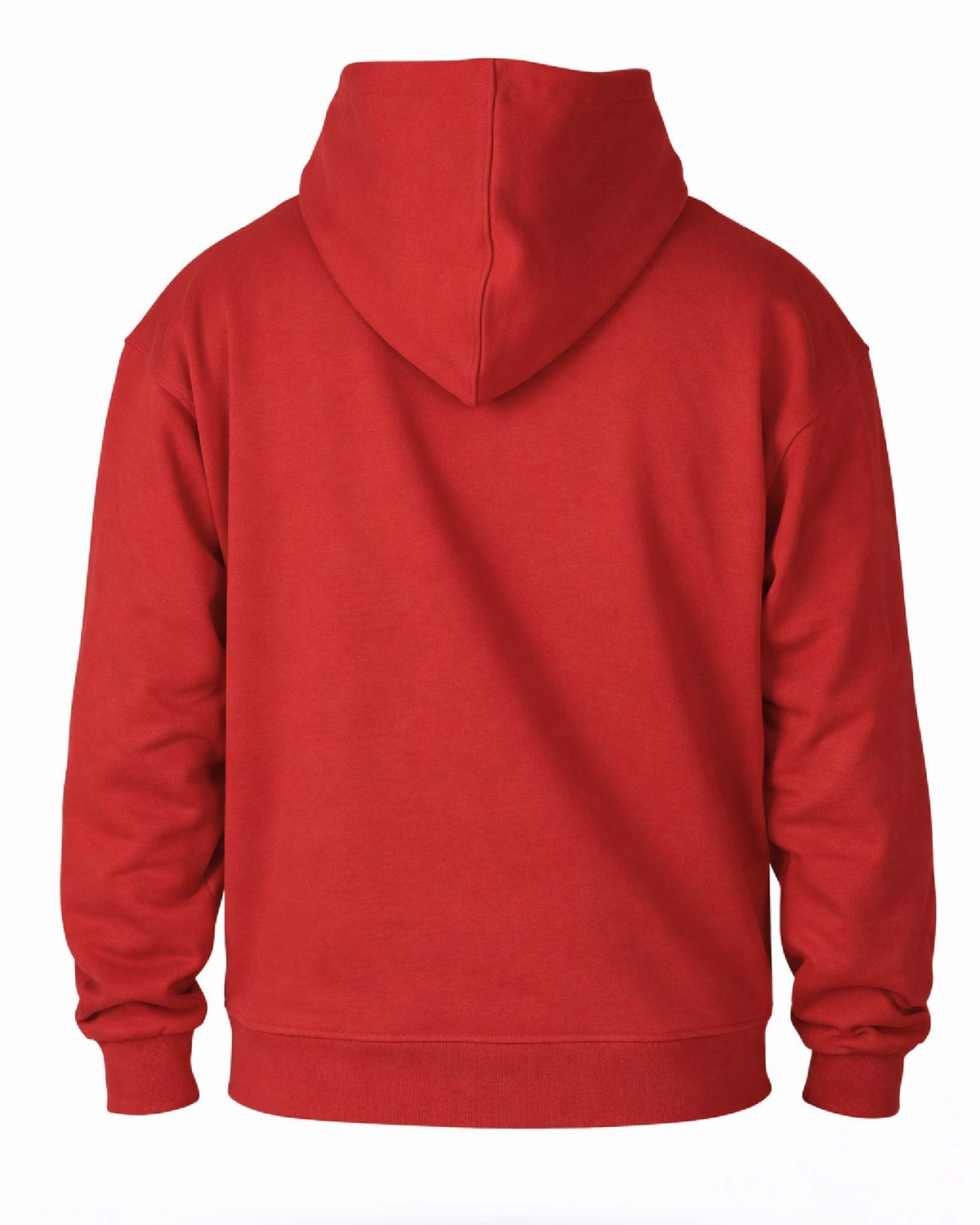 Nakışlı Hoodie -Kırmızı