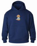 Nakışlı Hoodie - Lacivert