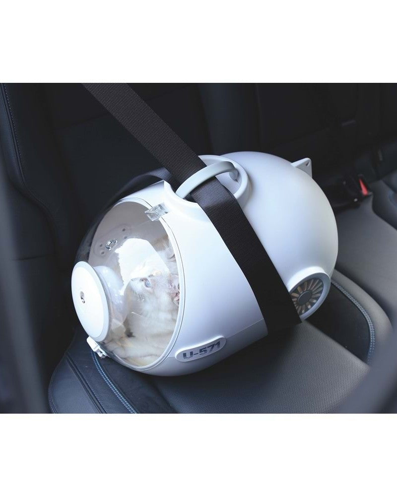 M-Pets Submarine Taşıma Çantası White 49x32x30cm